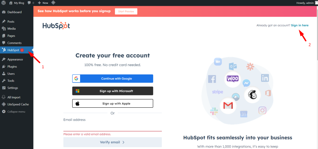 connecto-hubspot-plugin-for-wordpress