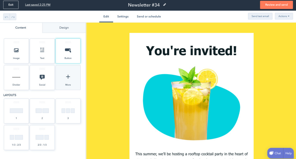 hubspot-wordpress-emails-section